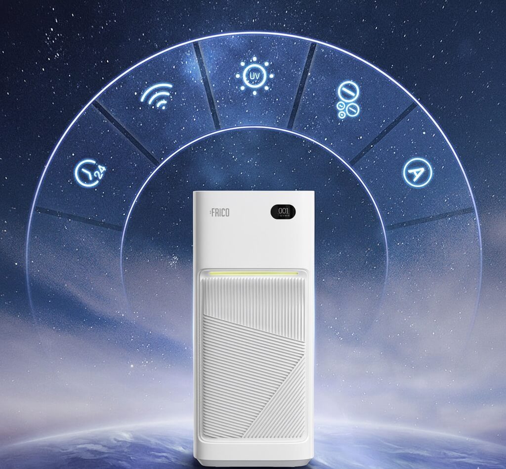 Máy lọc không khí FC-AP162 với nhiều tính năng hiện đại